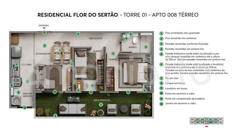 Residencial Flor do Sertão MRV Na Jacarecanga Fortaleza