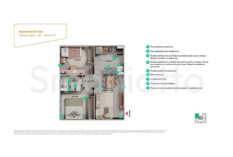 Ville de Porto - Apartamento à Venda no Parque Albano