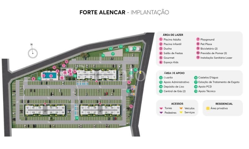 Forte Alencar MRV - Apartamento à Venda - Cajazeiras - Fortaleza